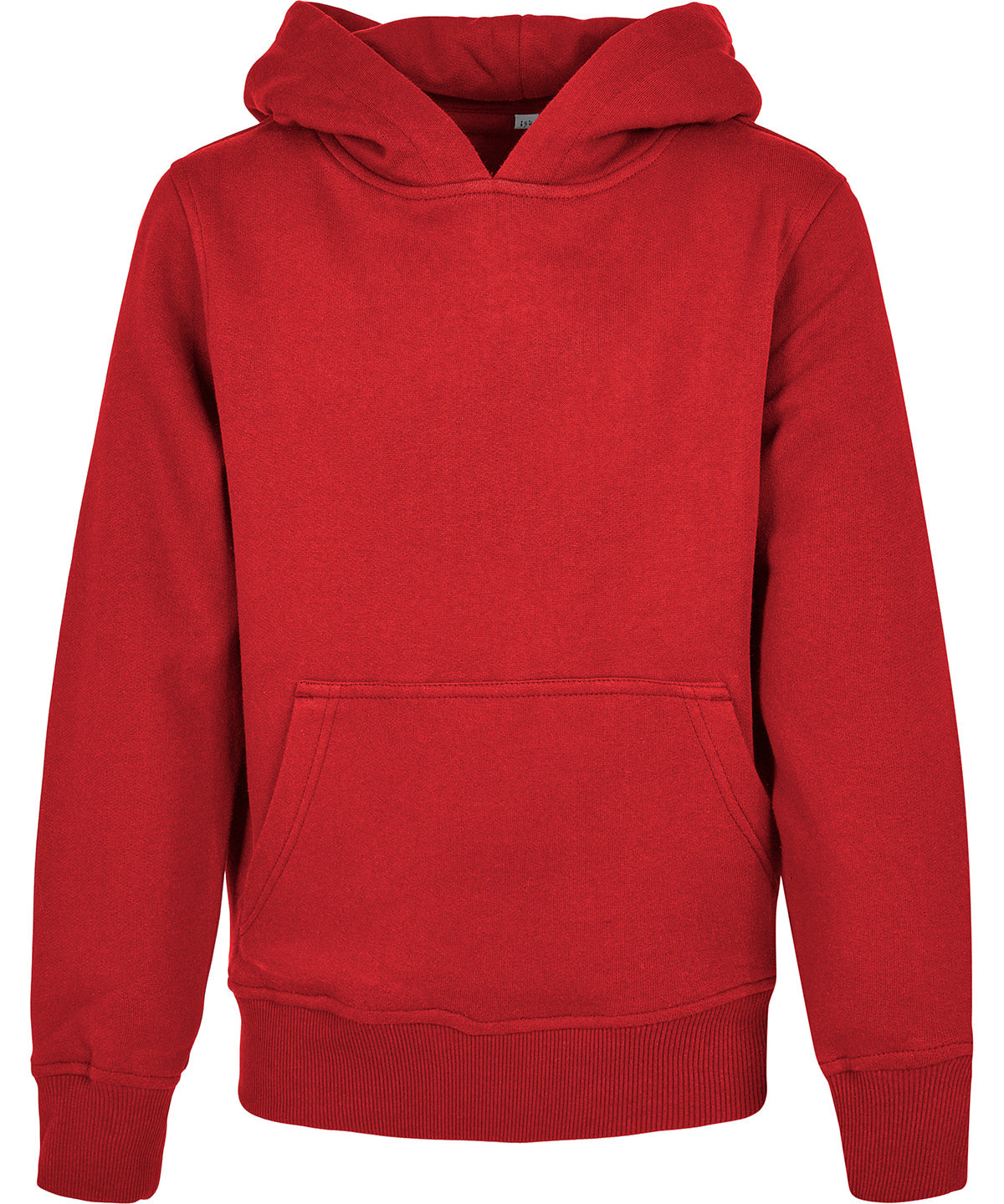 Organic kids basic hoodie - City Red