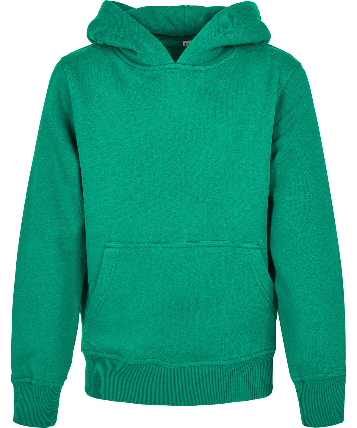 Organic kids basic hoodie - Grass Green