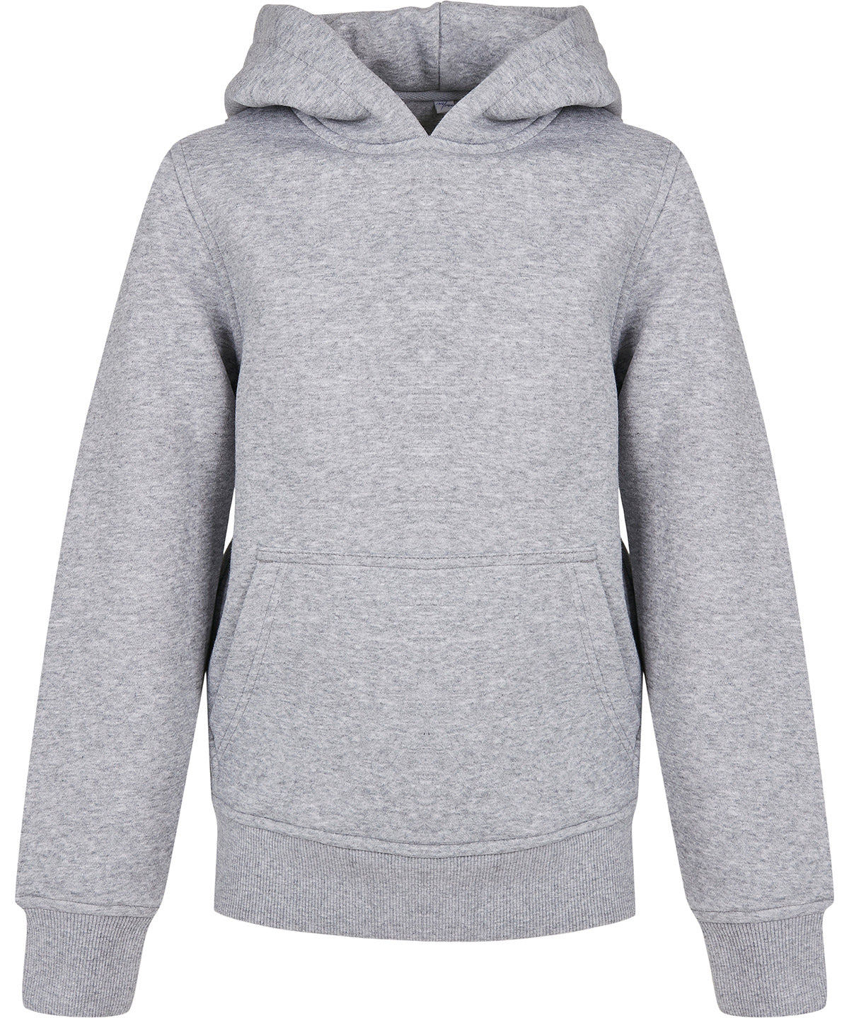 Organic kids basic hoodie - Heather Grey