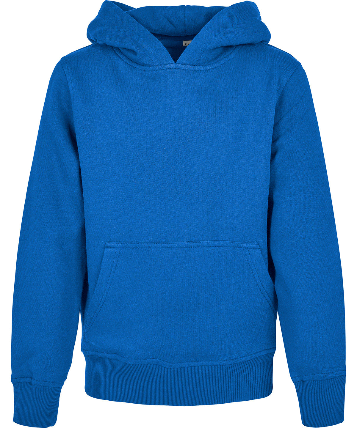 Organic kids basic hoodie - Intense Blue