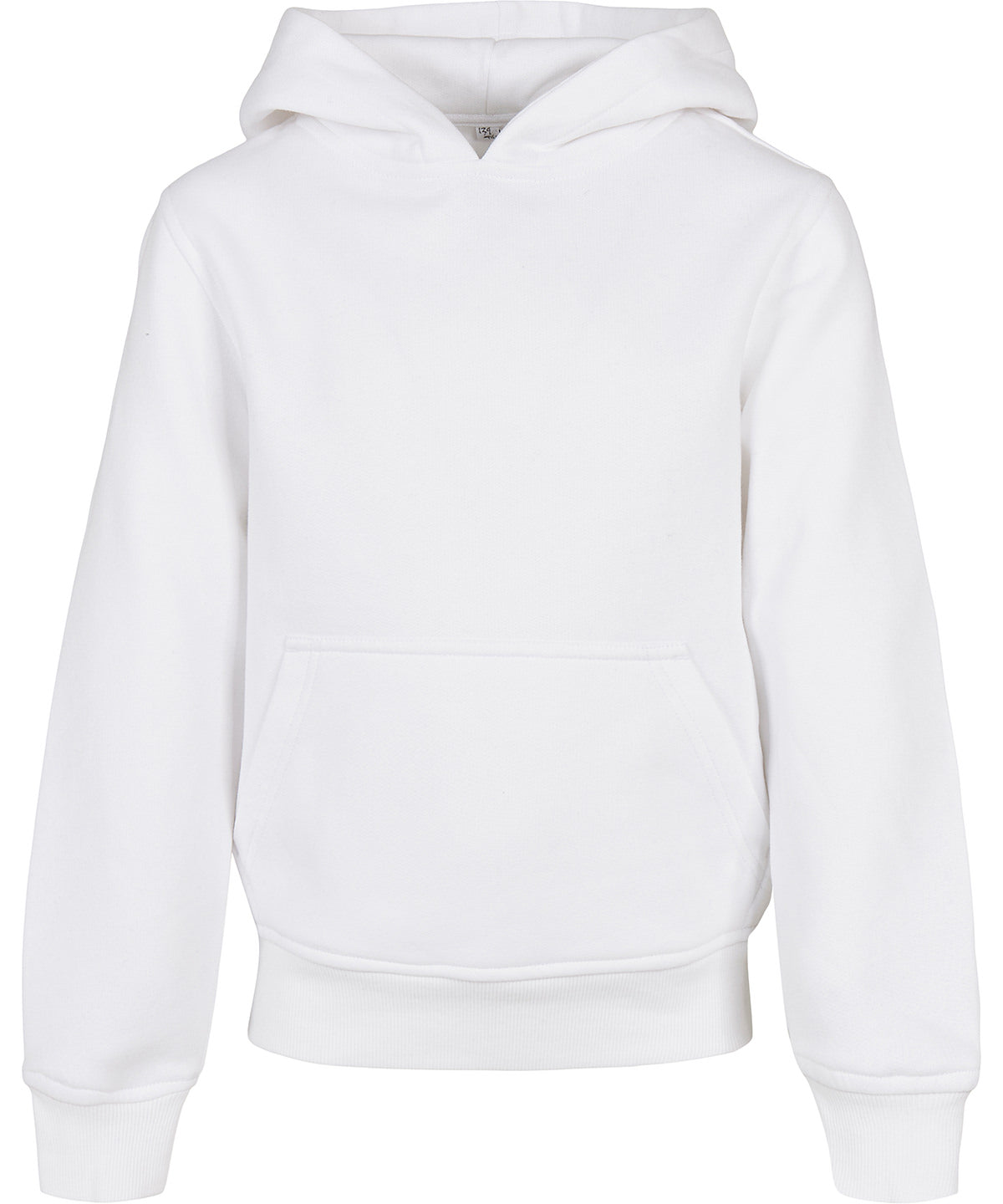 Organic kids basic hoodie - White