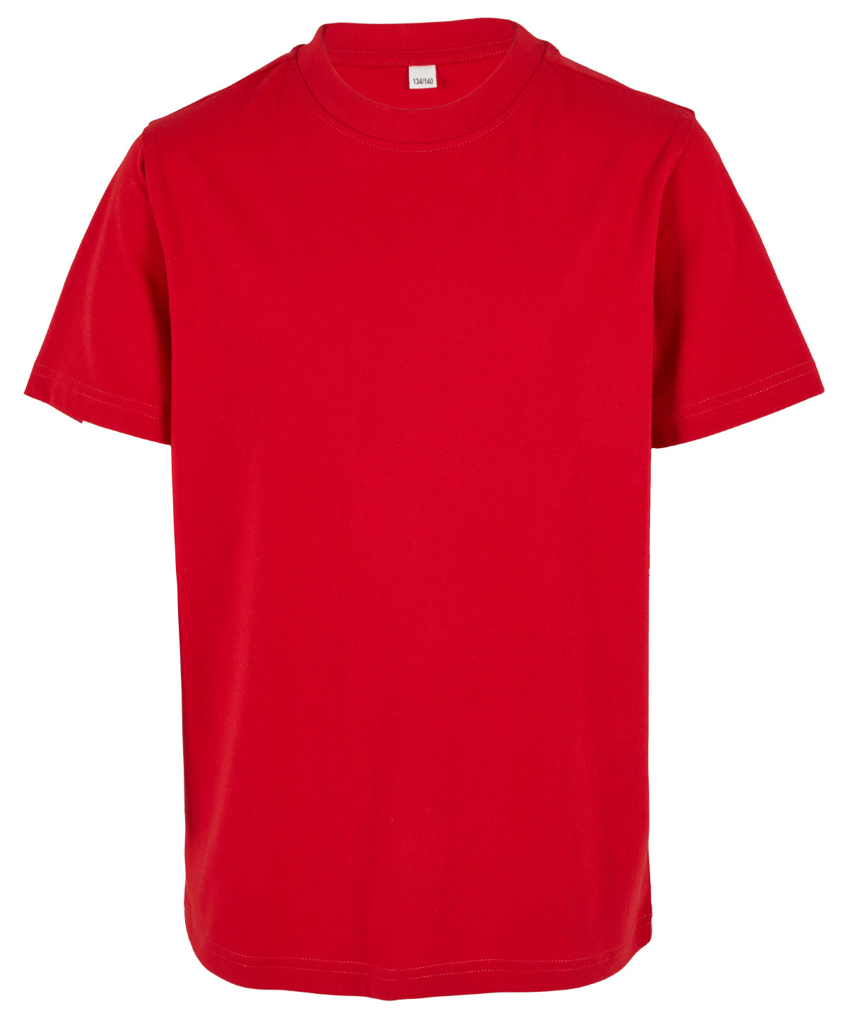 Organic kids basic tee - City Red