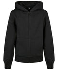 Organic kids basic zip hoodie