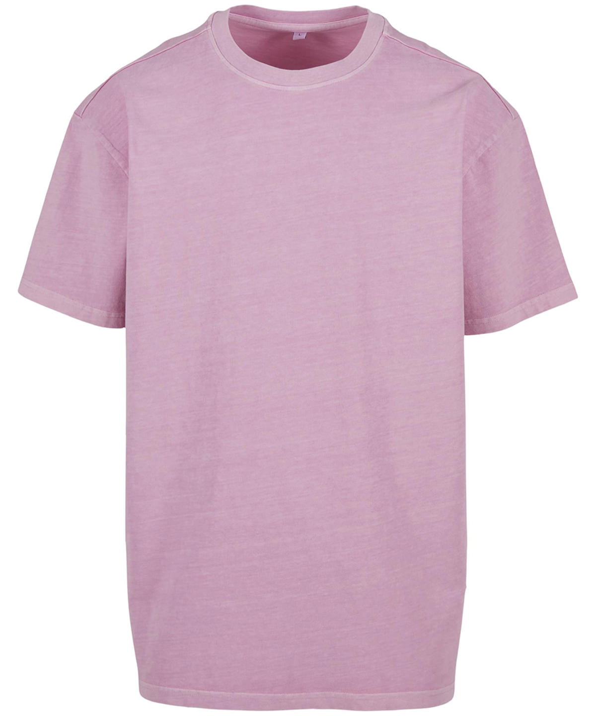 Acid washed heavy oversized tee - Cool Pink