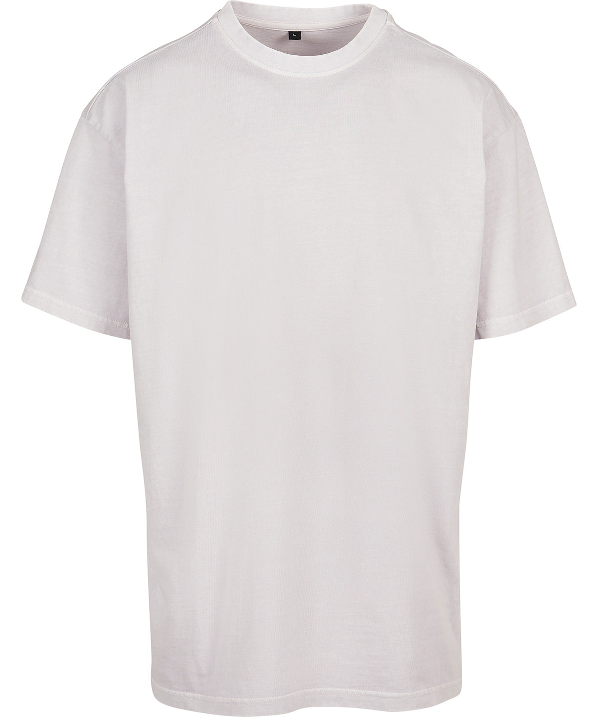 Acid washed heavy oversized tee - Soft Lilac