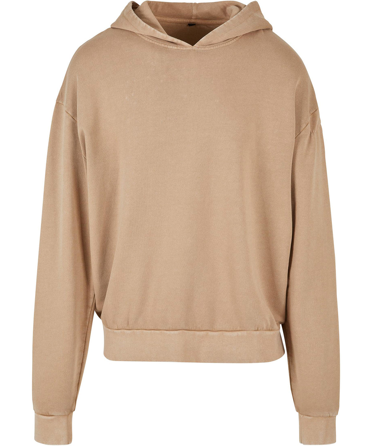 Acid washed oversize hoodie - Union Beige