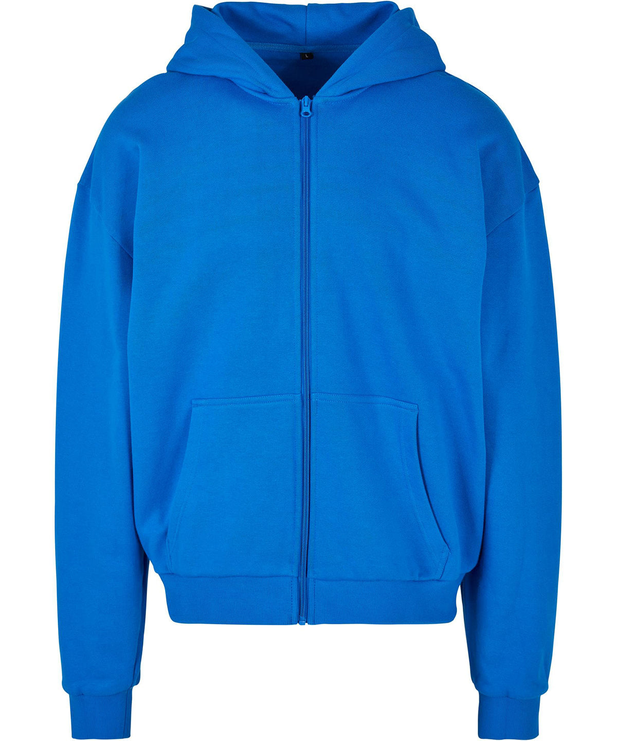 Ultra heavy zip hoodie - Cobalt Blue
