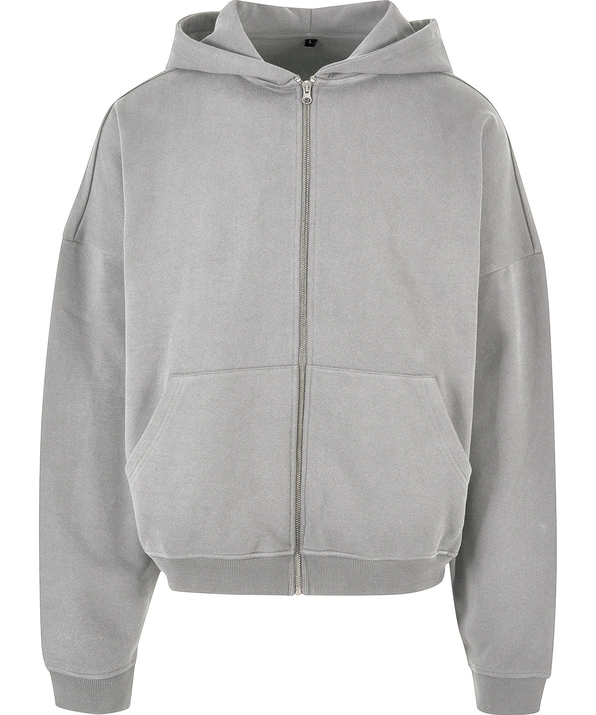 90s zip hoodie - Heather Grey