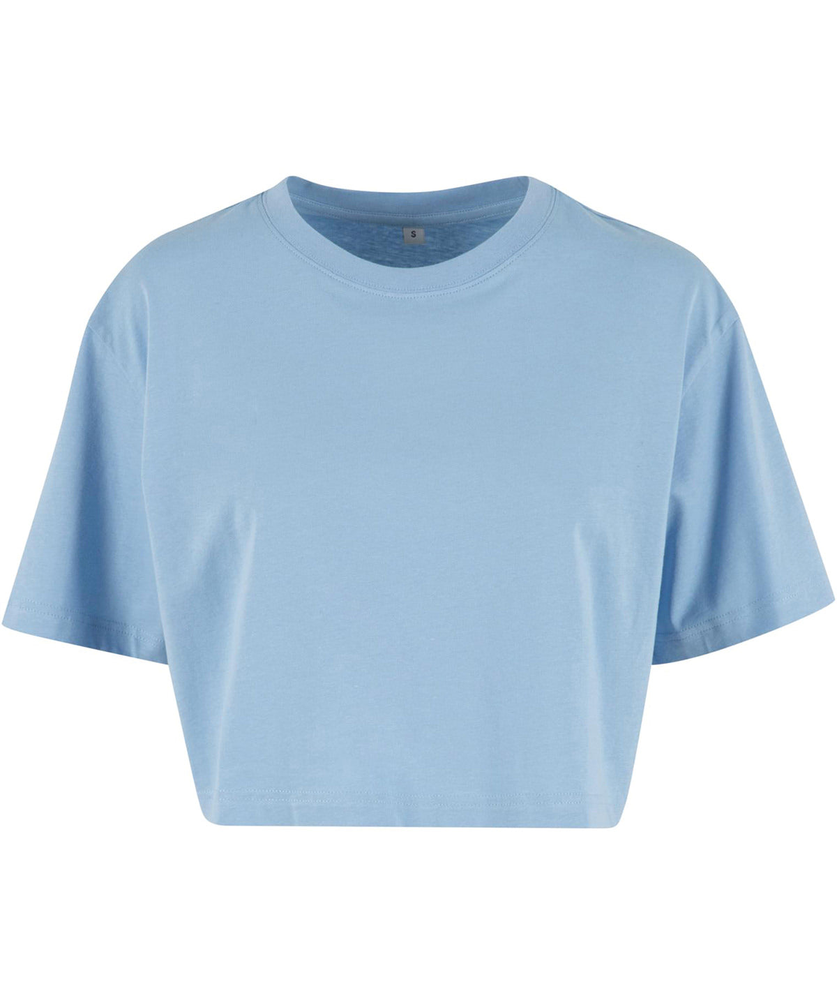 Women’s short oversized tee  - Powder Blue