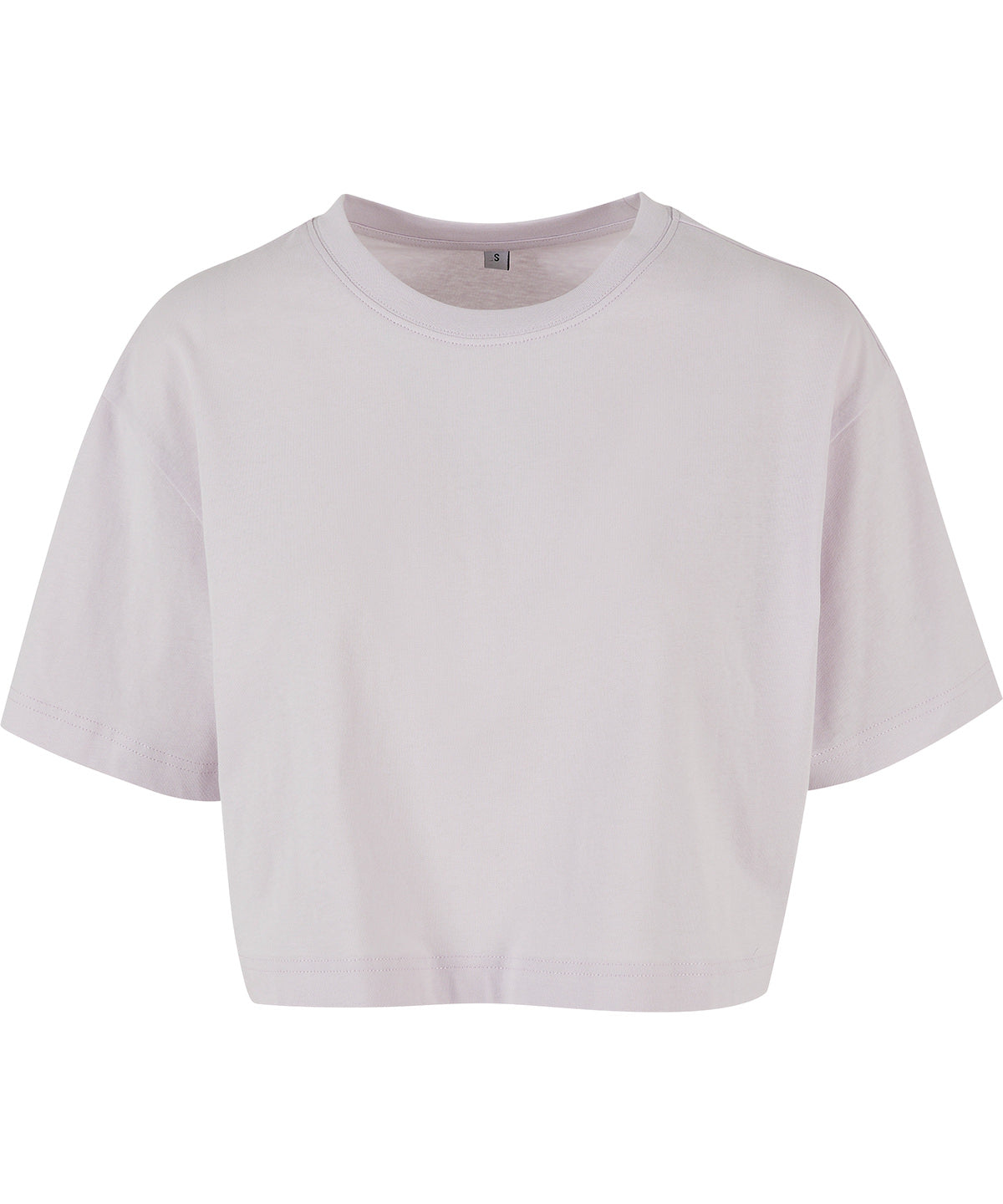 Women’s short oversized tee  - Soft Lilac