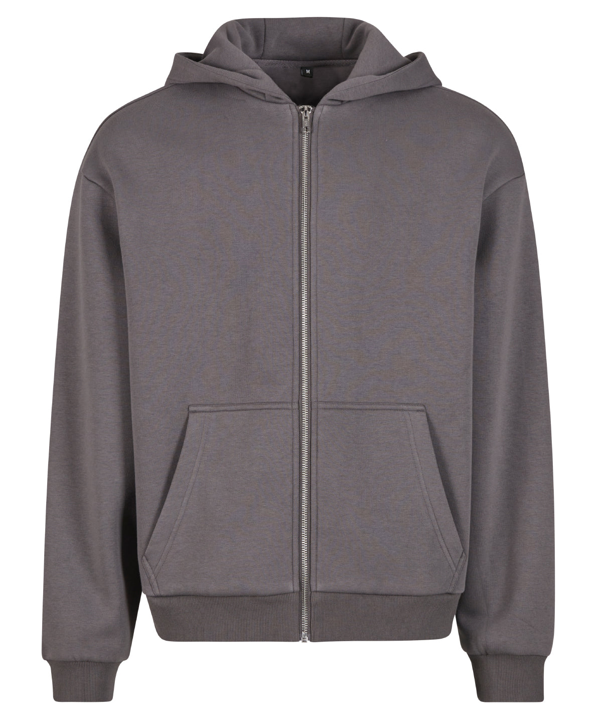 Fluffy zip hoodie - Magnet