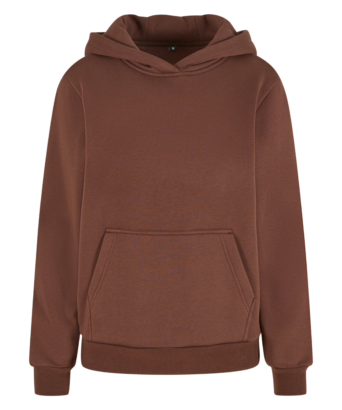 Women’s fluffy hoodie - Chocolate Brown