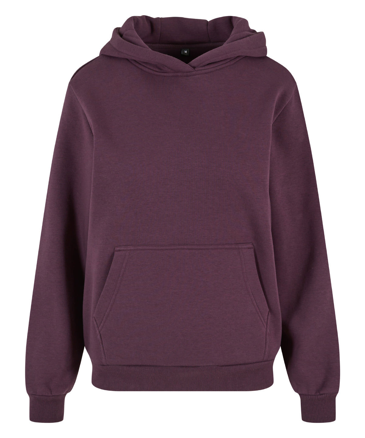 Women’s fluffy hoodie - Plum Purple