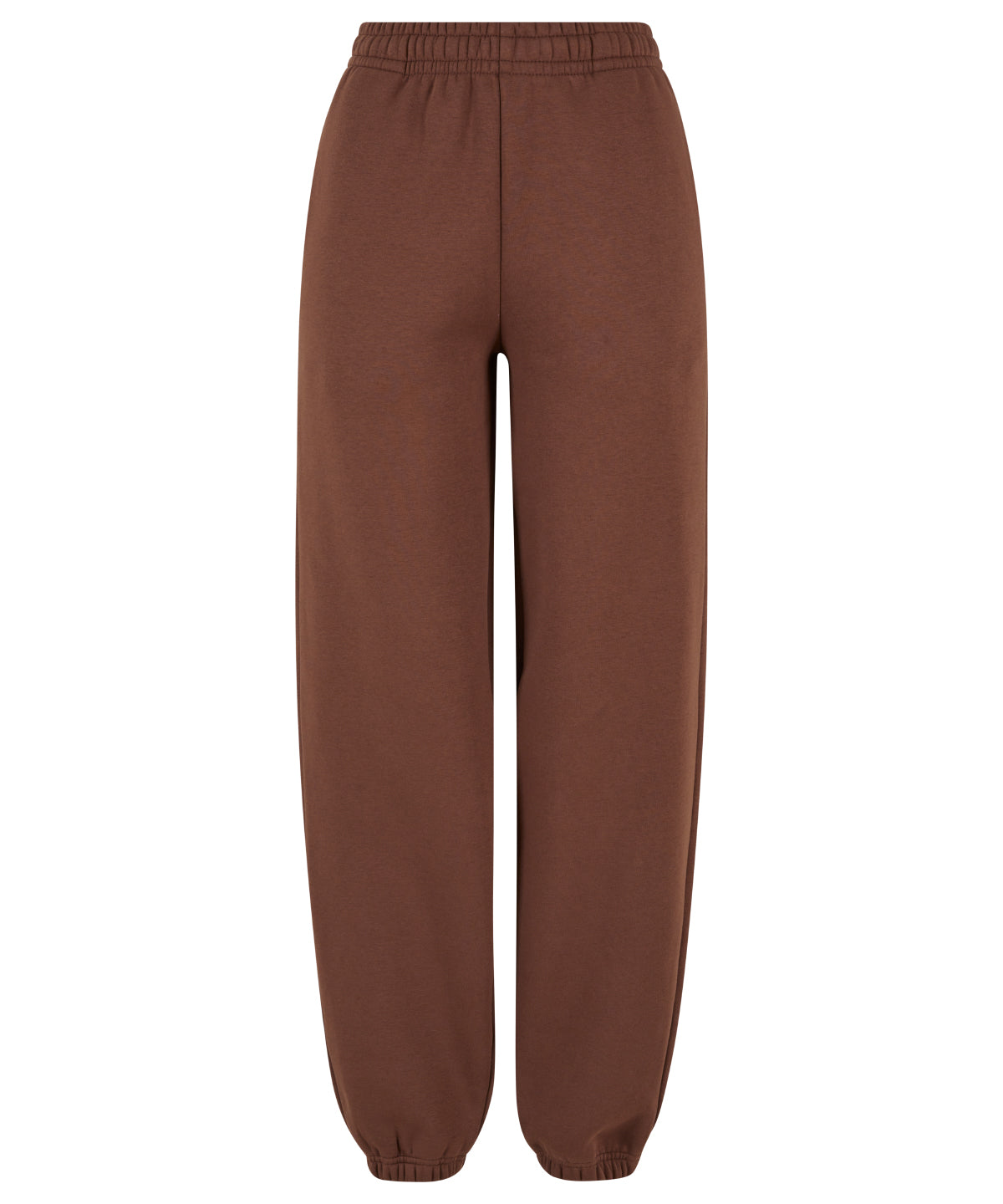 Women’s fluffy sweatpants - Chocolate Brown