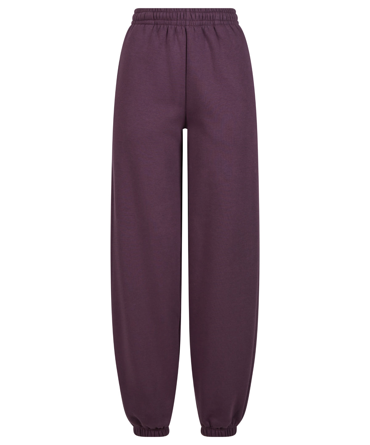 Women’s fluffy sweatpants - Plum Purple