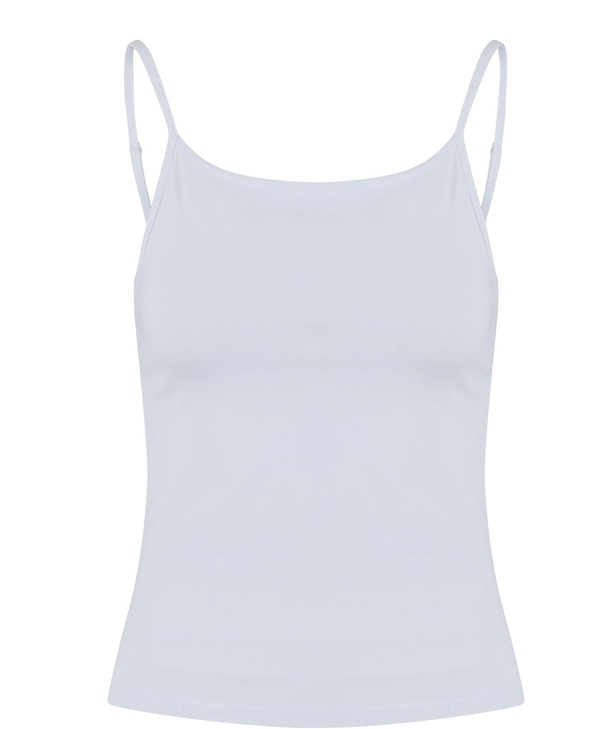 Women’s stretch Jersey short slim top - White