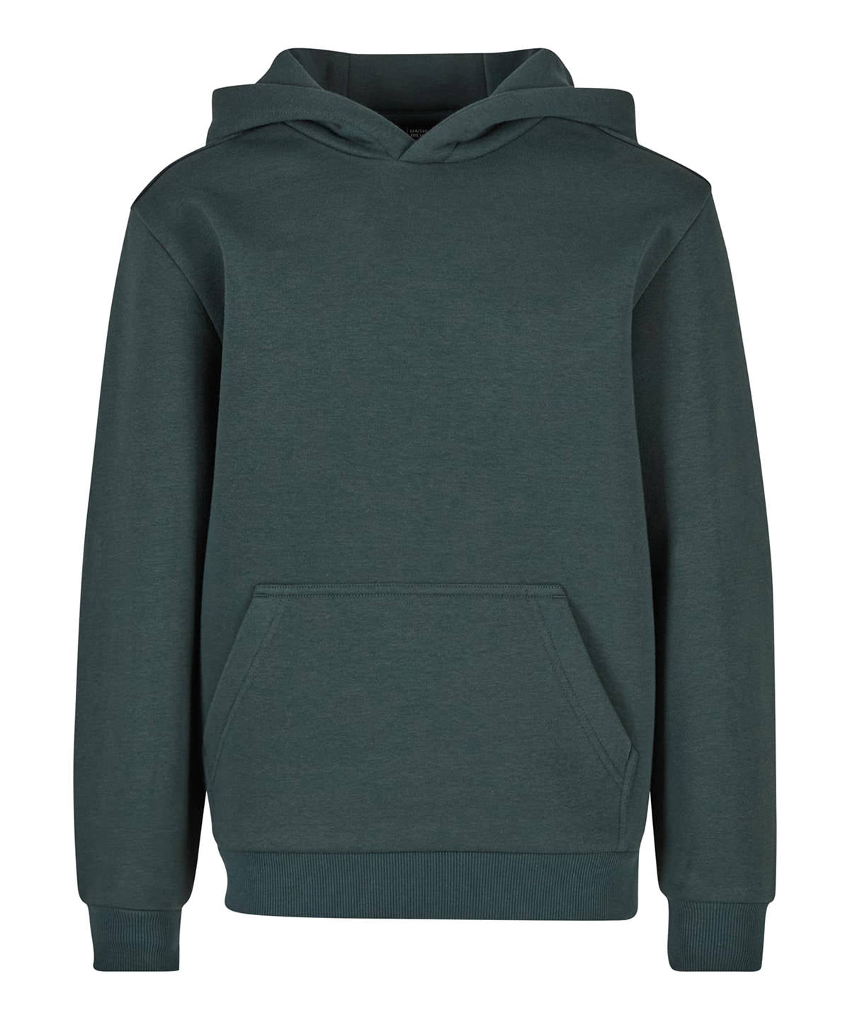 Kids fluffy hoodie - Bottle Green