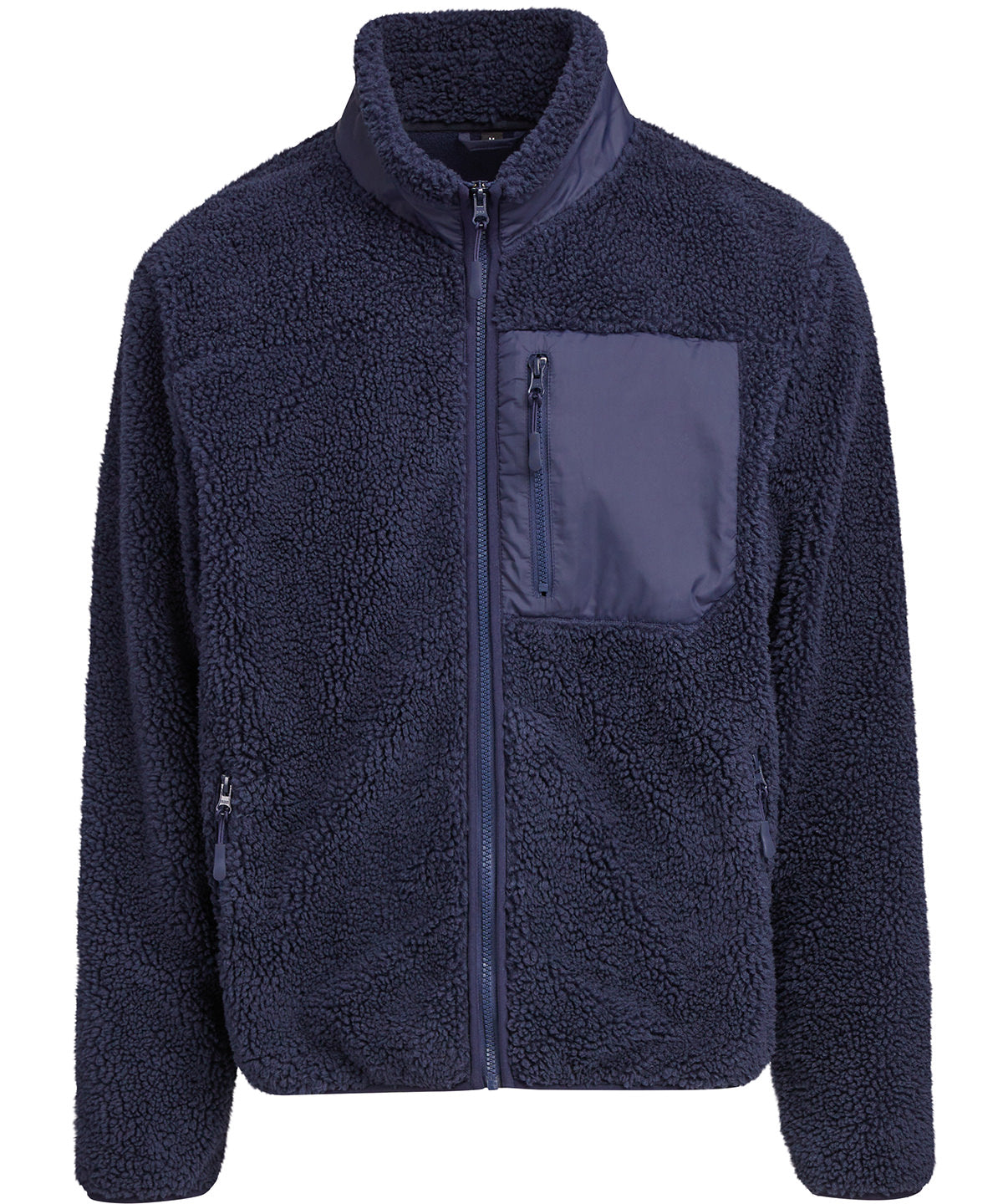 Bonded sherpa jacket - Navy