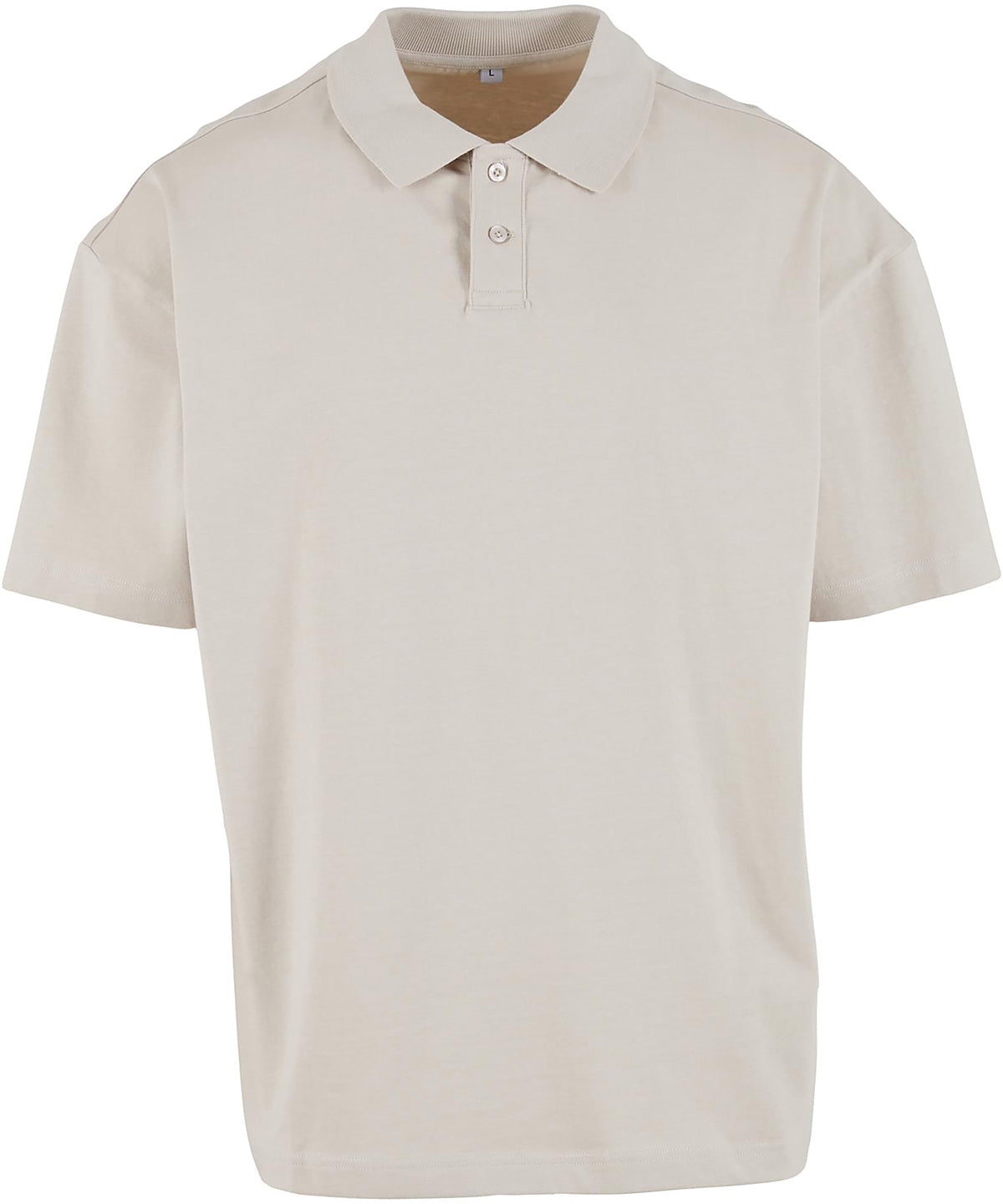 Oversized polo shirt - Cloud