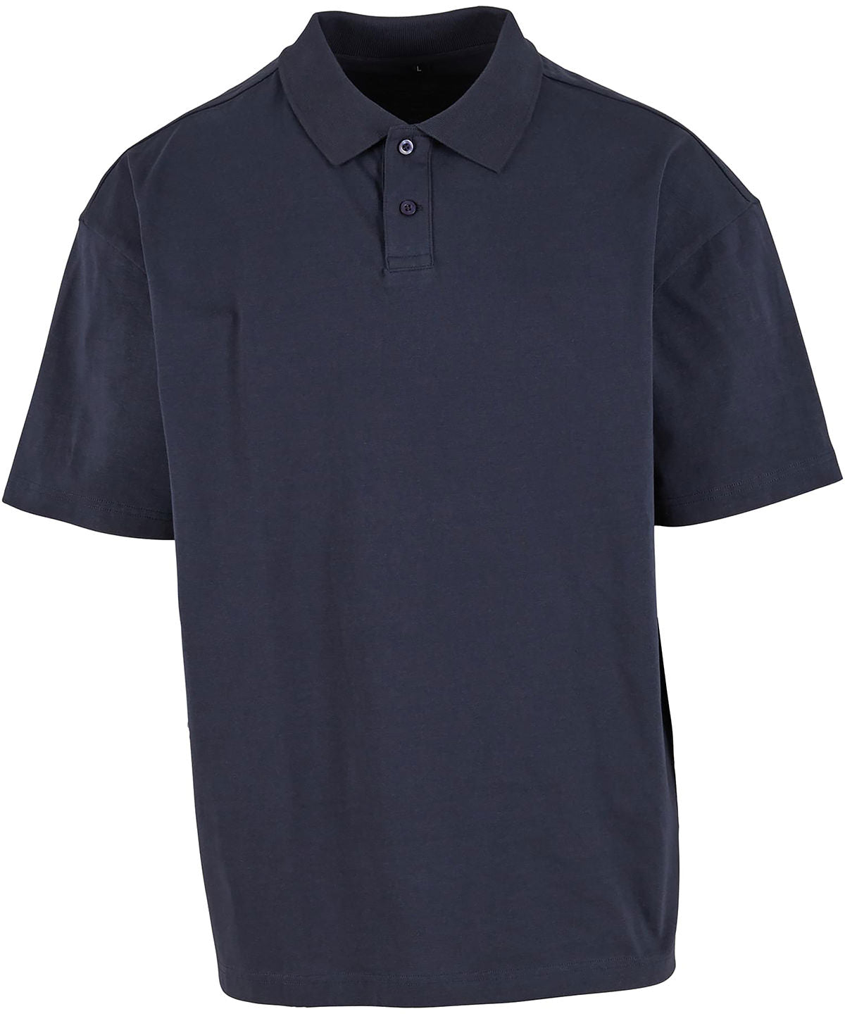 Oversized polo shirt - Navy