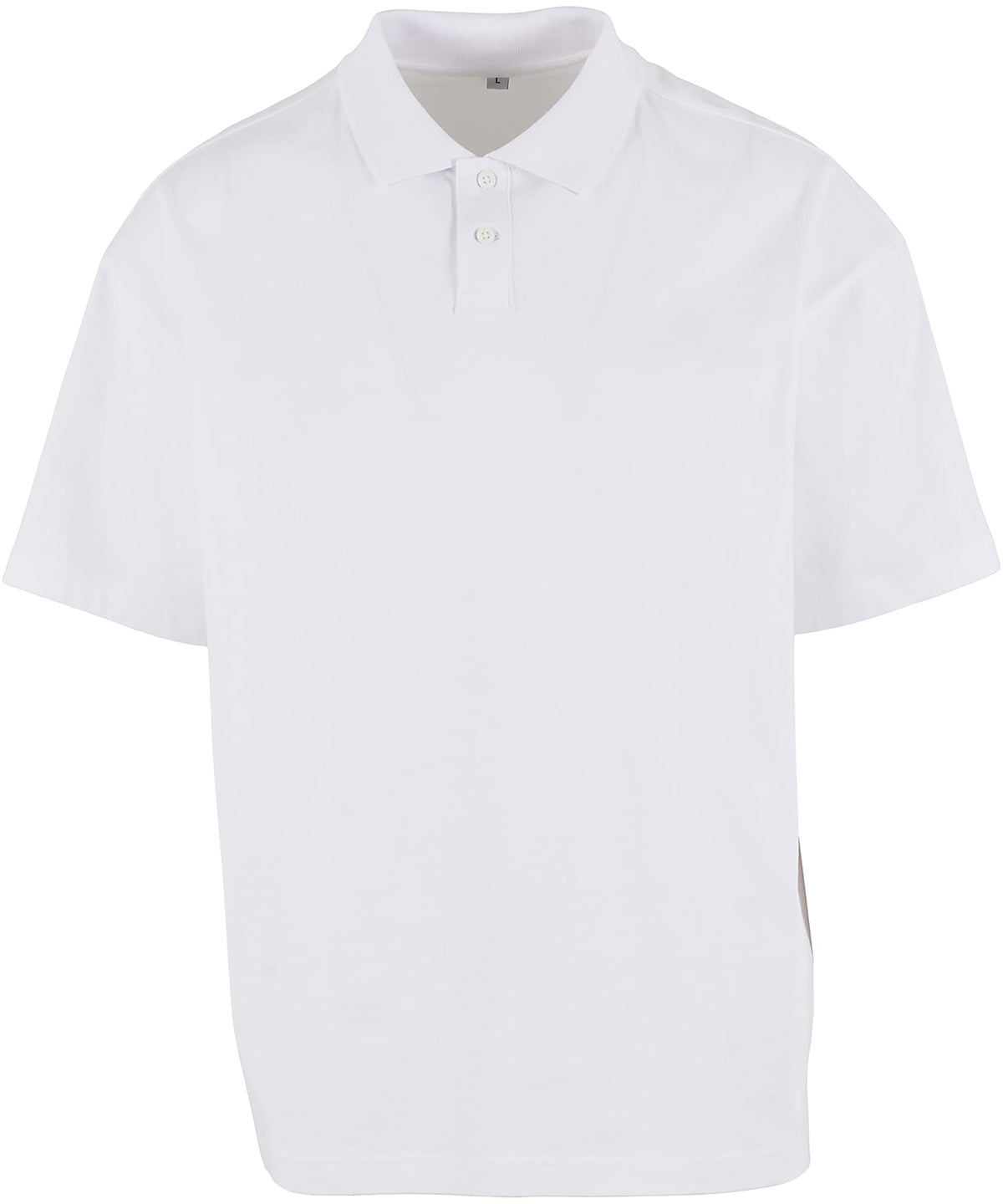 Oversized polo shirt - White
