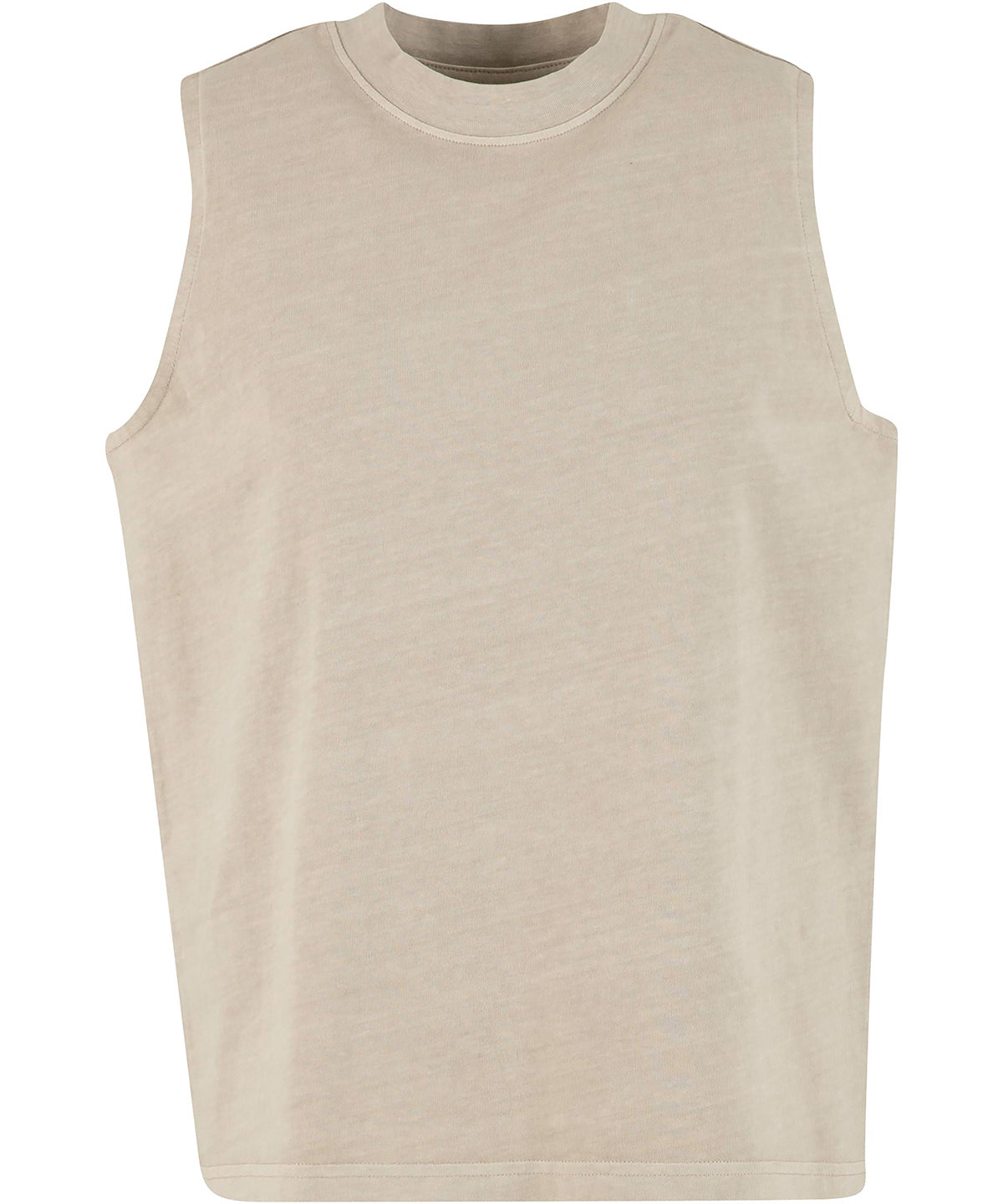 Women’s vintage washed sleeveless tee - Chalk Dust