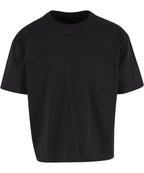 Cropped oversize tee