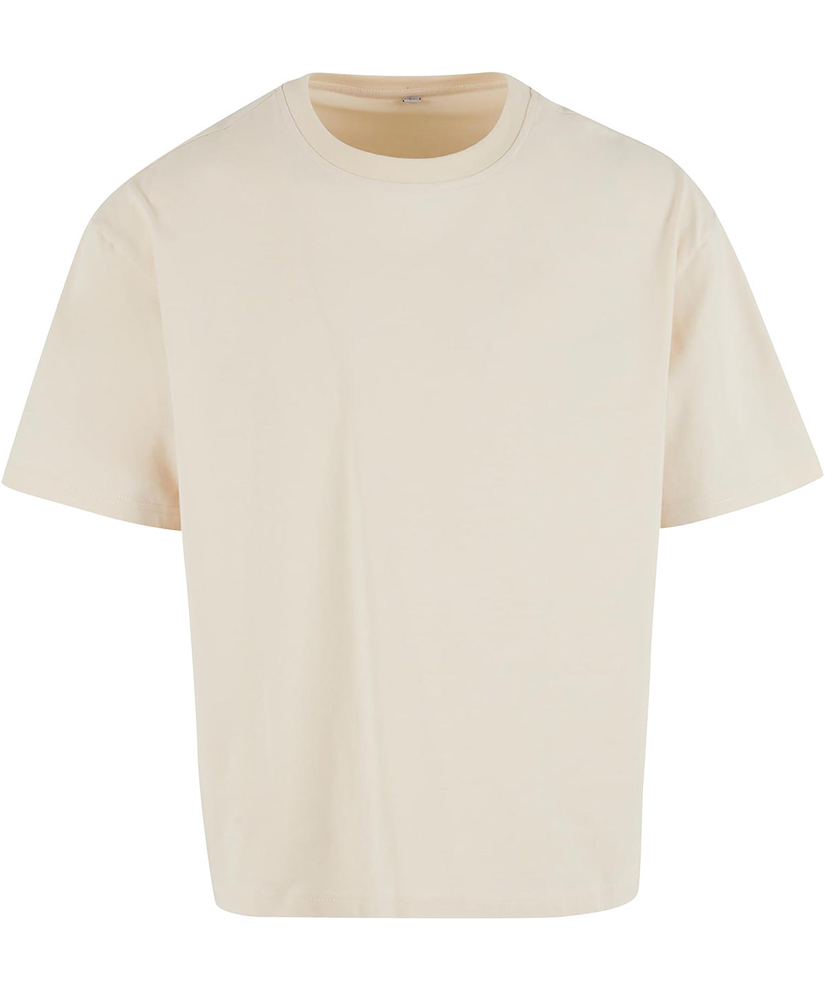 Cropped oversize tee - Sand