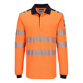 PW3 Modaflame Knit HVO FR Long Sleeve Polo Shirt