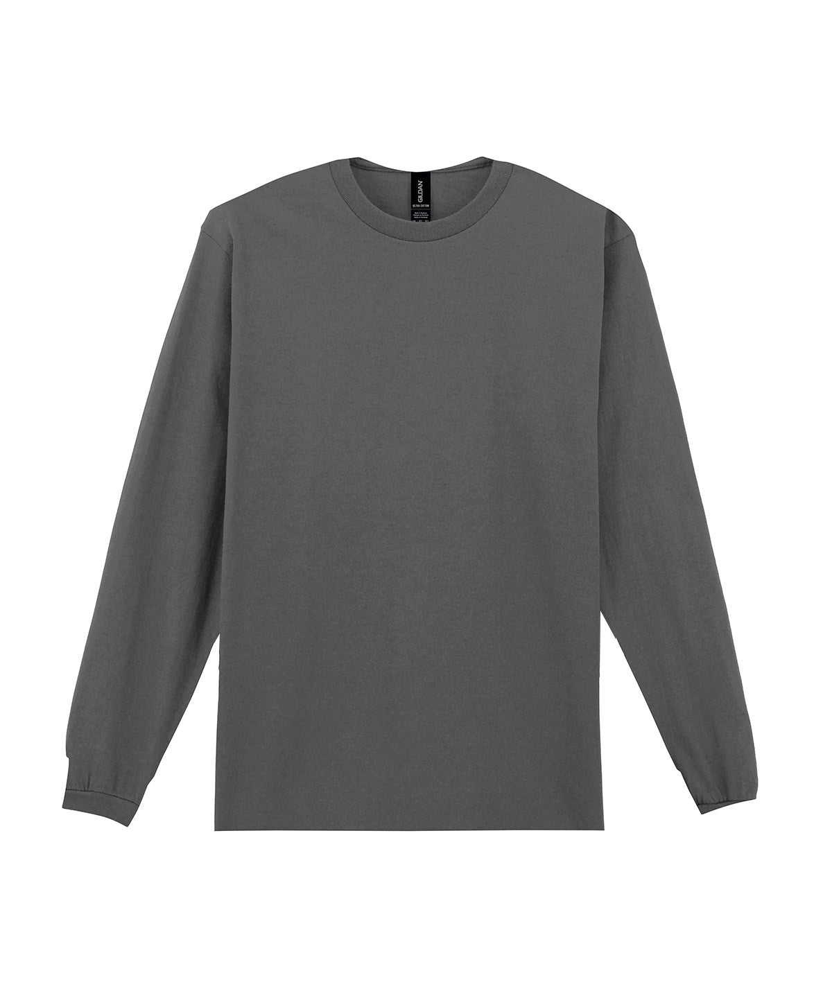 Ultra Cotton™ adult long sleeve t-shirt - Charcoal*†