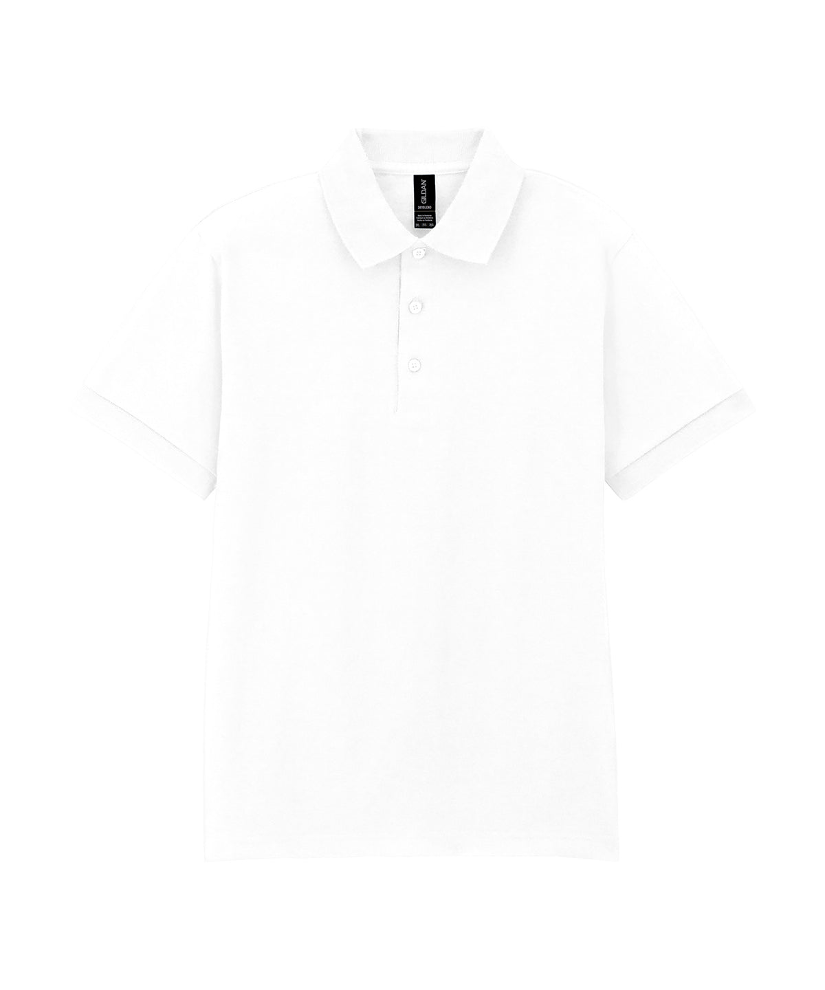 DryBlend® Jersey knit polo - White