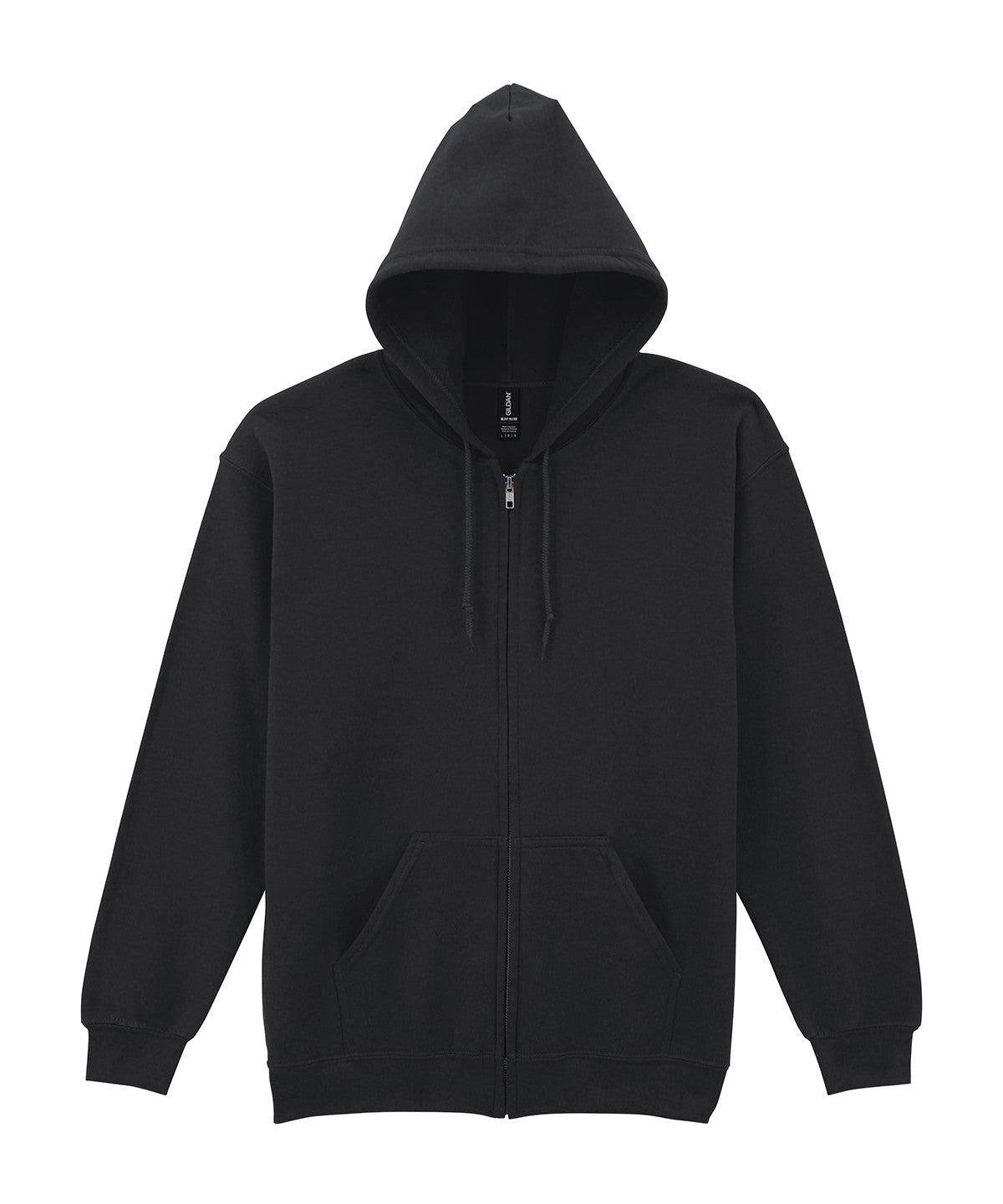 Heavy Blend™  full-zip hooded sweatshirt - Black*†
