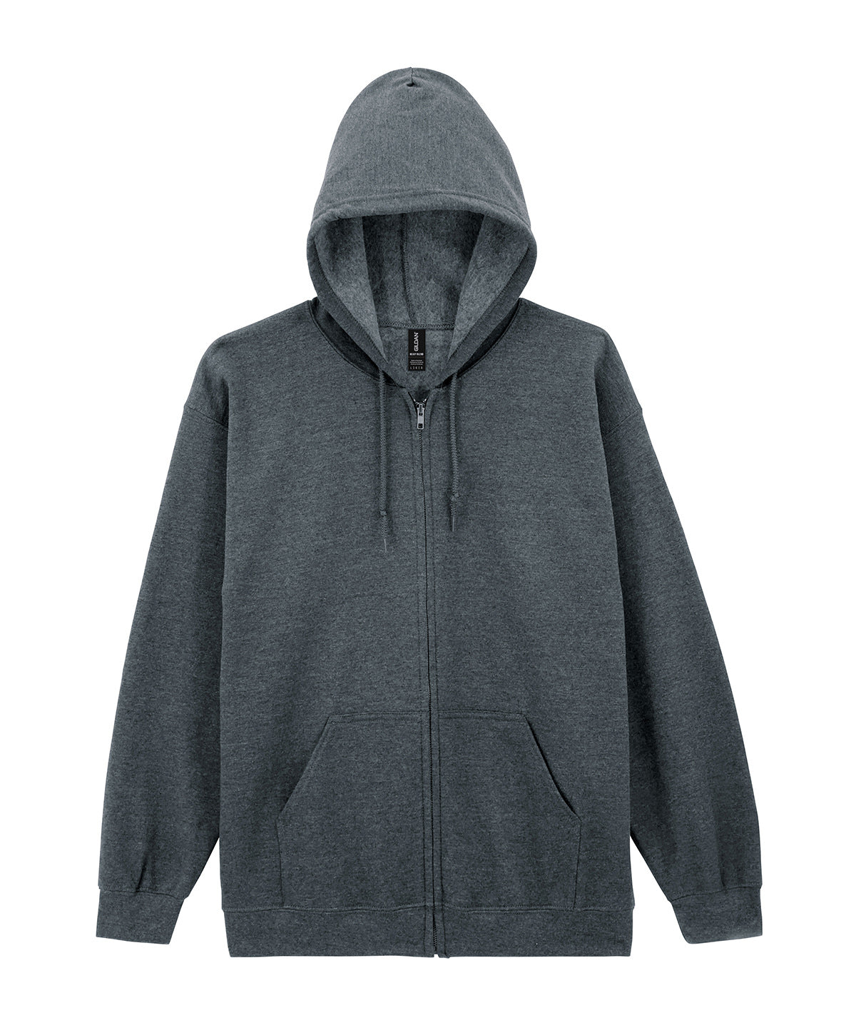 Heavy Blend™  full-zip hooded sweatshirt - Dark Heather