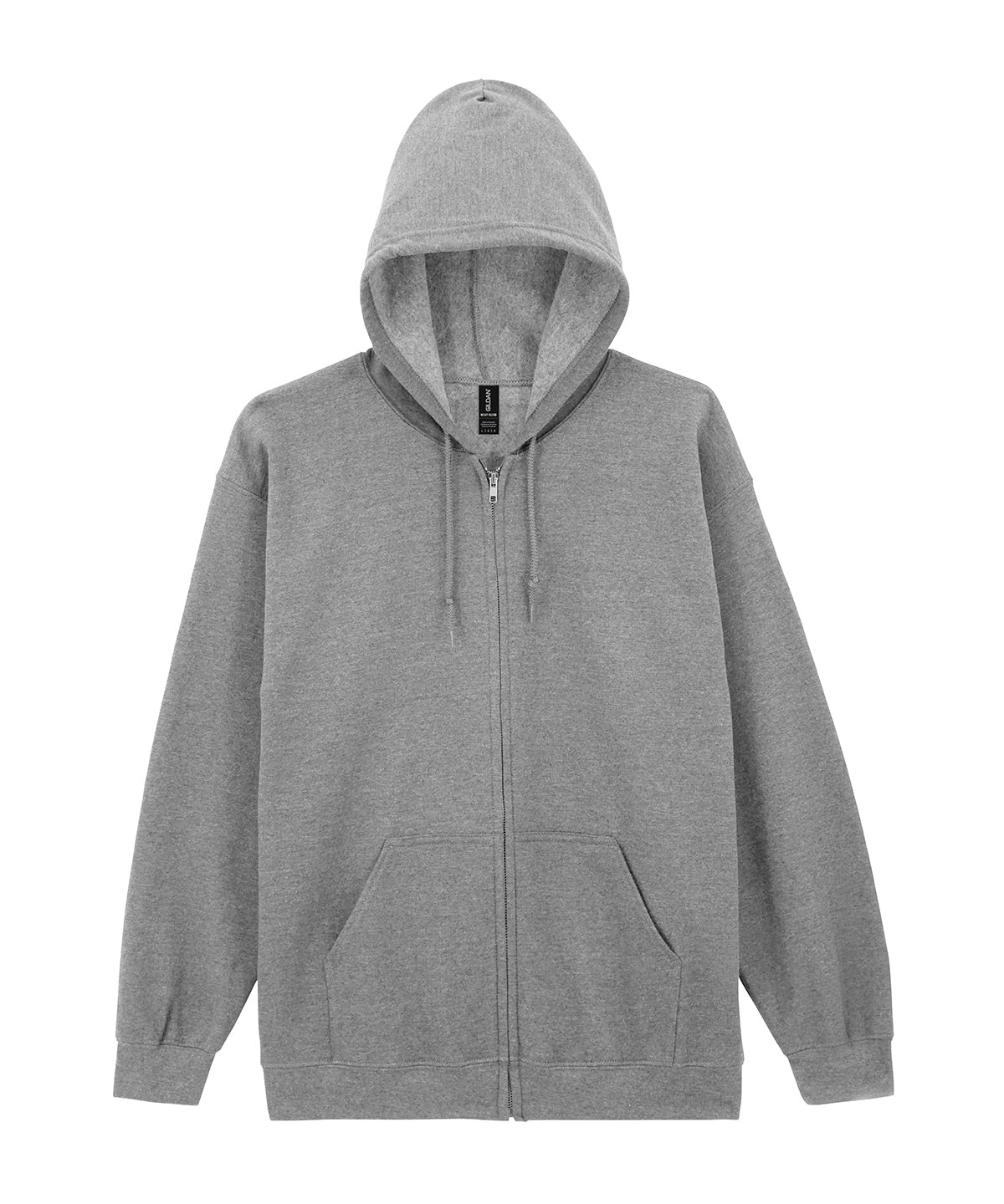 Heavy Blend™  full-zip hooded sweatshirt - Sport Grey*†