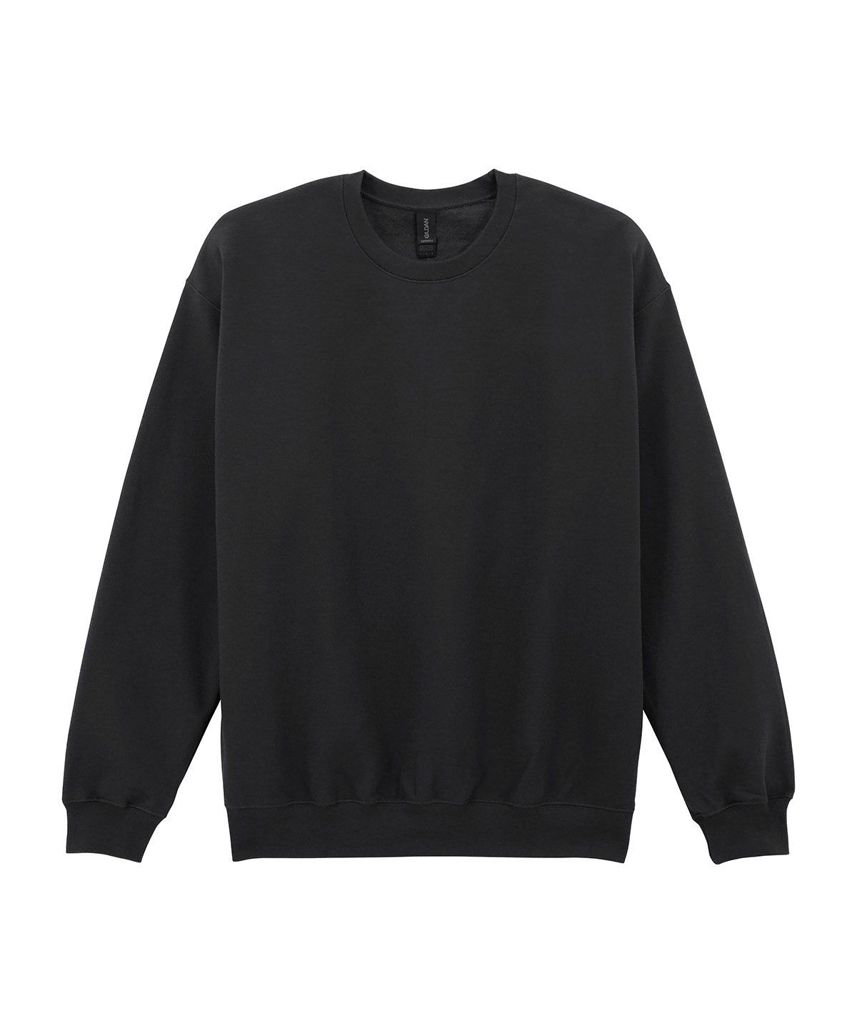 Softstyle™ midweight fleece adult crew neck - Black