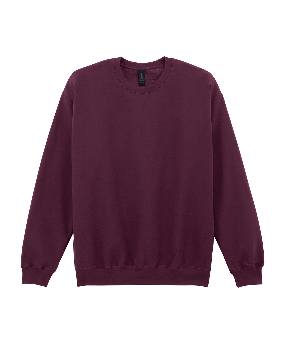 Softstyle™ midweight fleece adult crew neck - Maroon