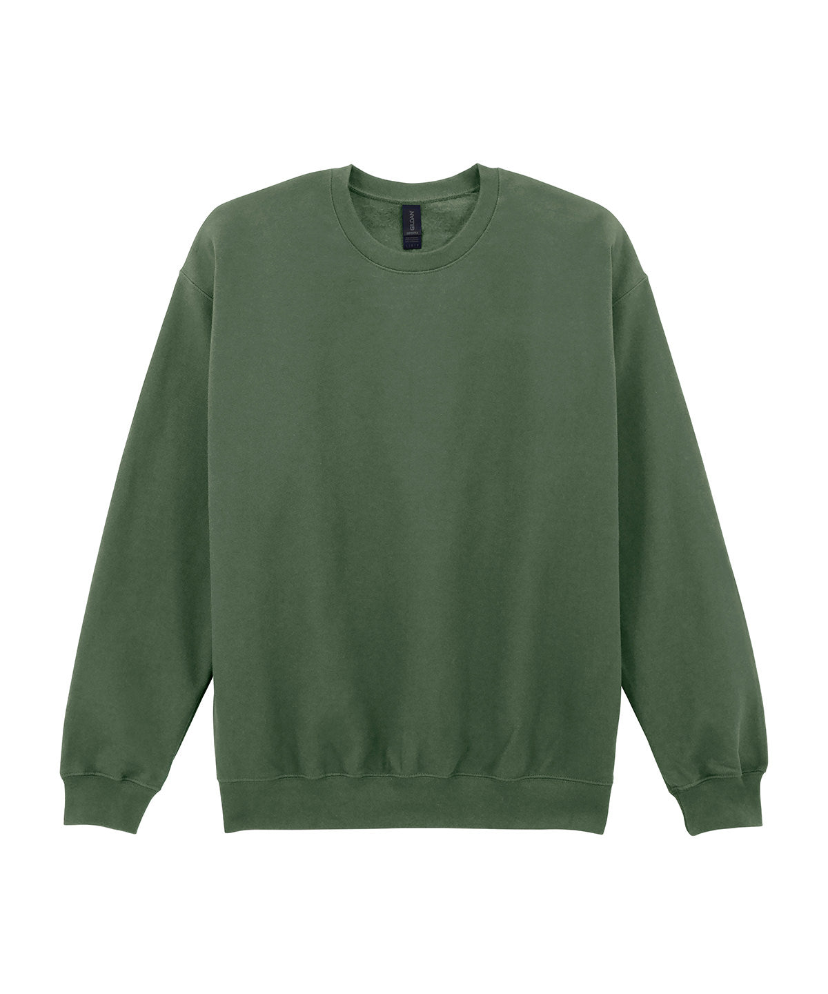 Softstyle™ midweight fleece adult crew neck - Military Green
