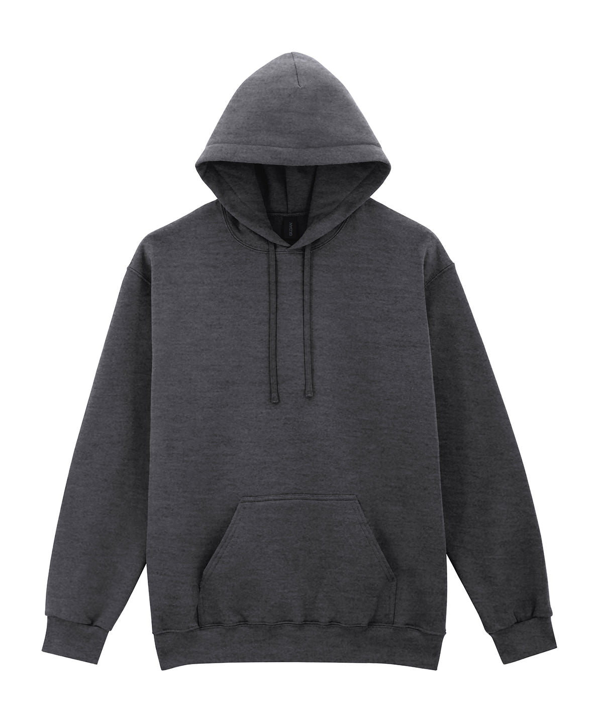 Softstyle™ midweight fleece adult hoodie - Heather Black