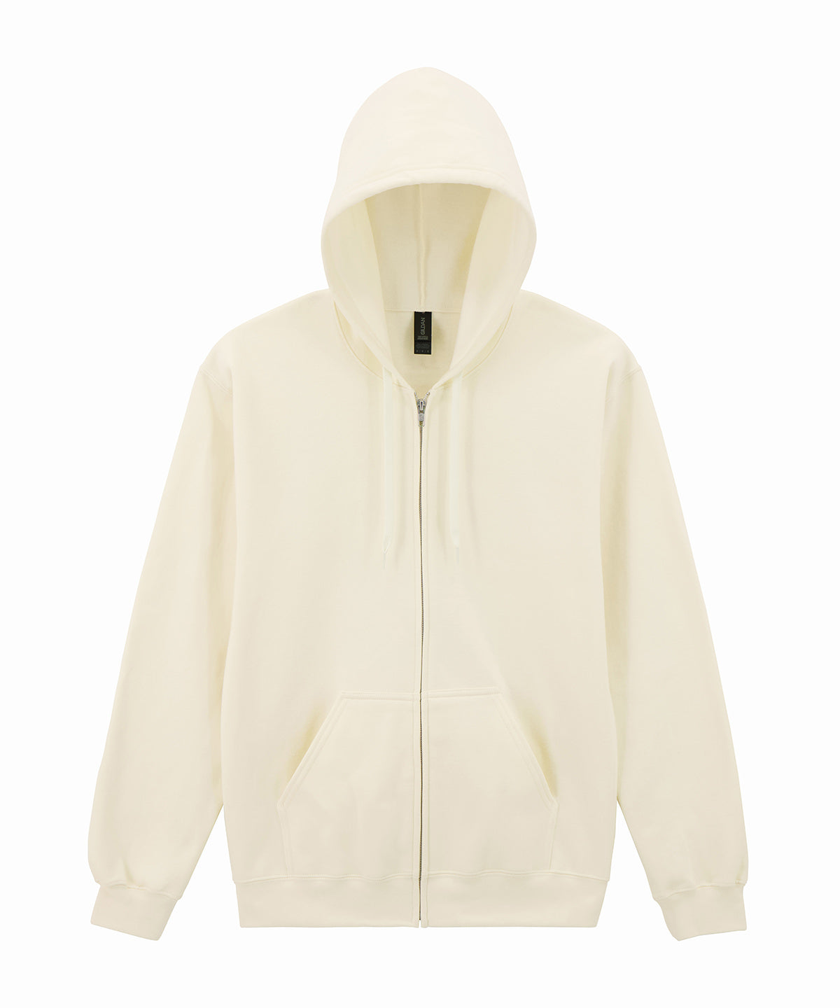 Softstyle™ midweight fleece adult full-zip hooded sweatshirt - Off White