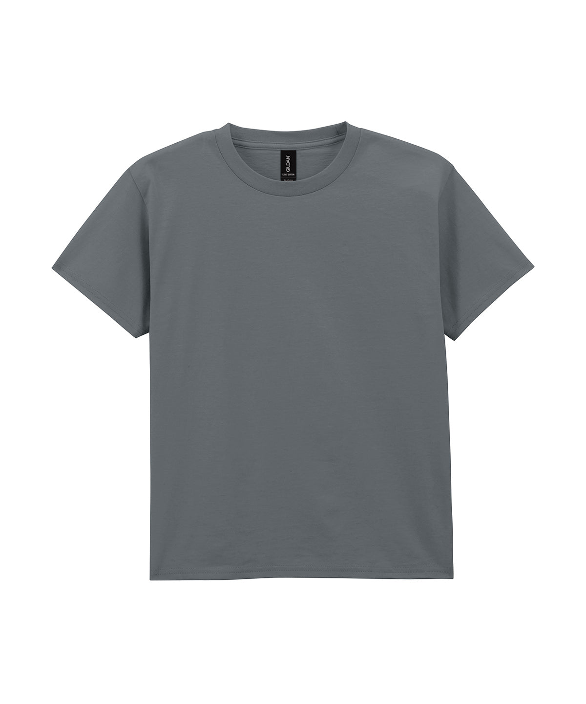 Light cotton youth t-shirt - Charcoal