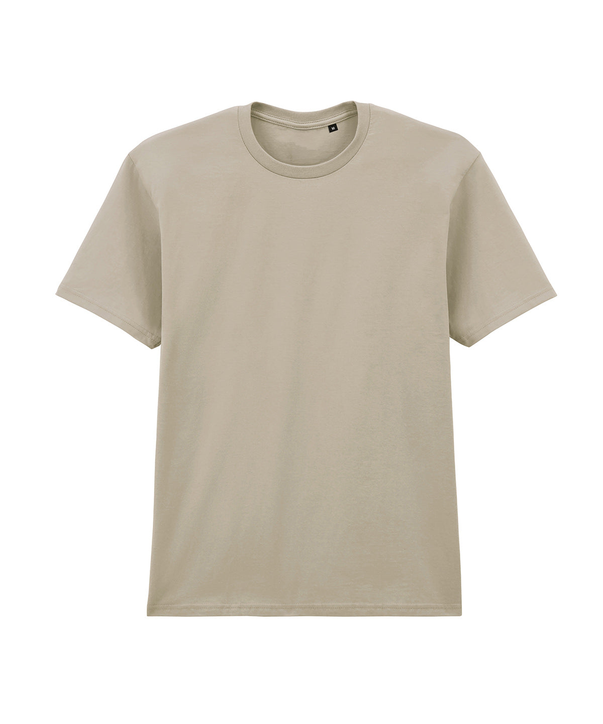 Softstyle™ midweight adult no-label enzyme wash t-shirt - Sand