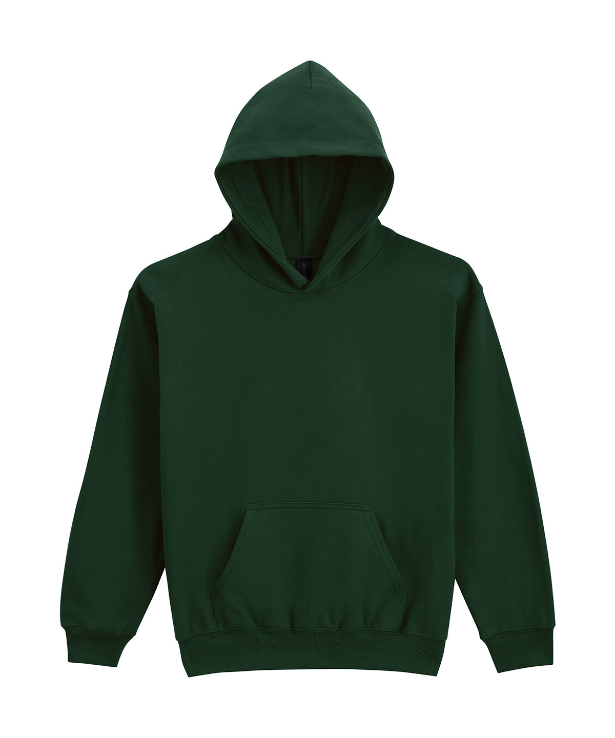 Softstyle™ midweight fleece youth hoodie - Forest Green