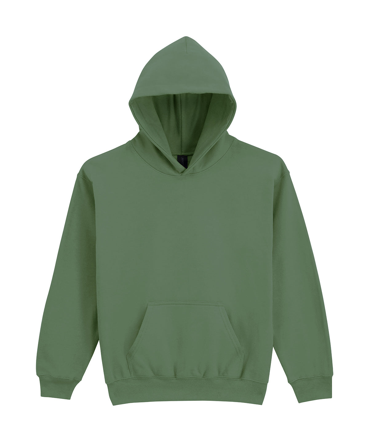 Softstyle™ midweight fleece youth hoodie - Military Green