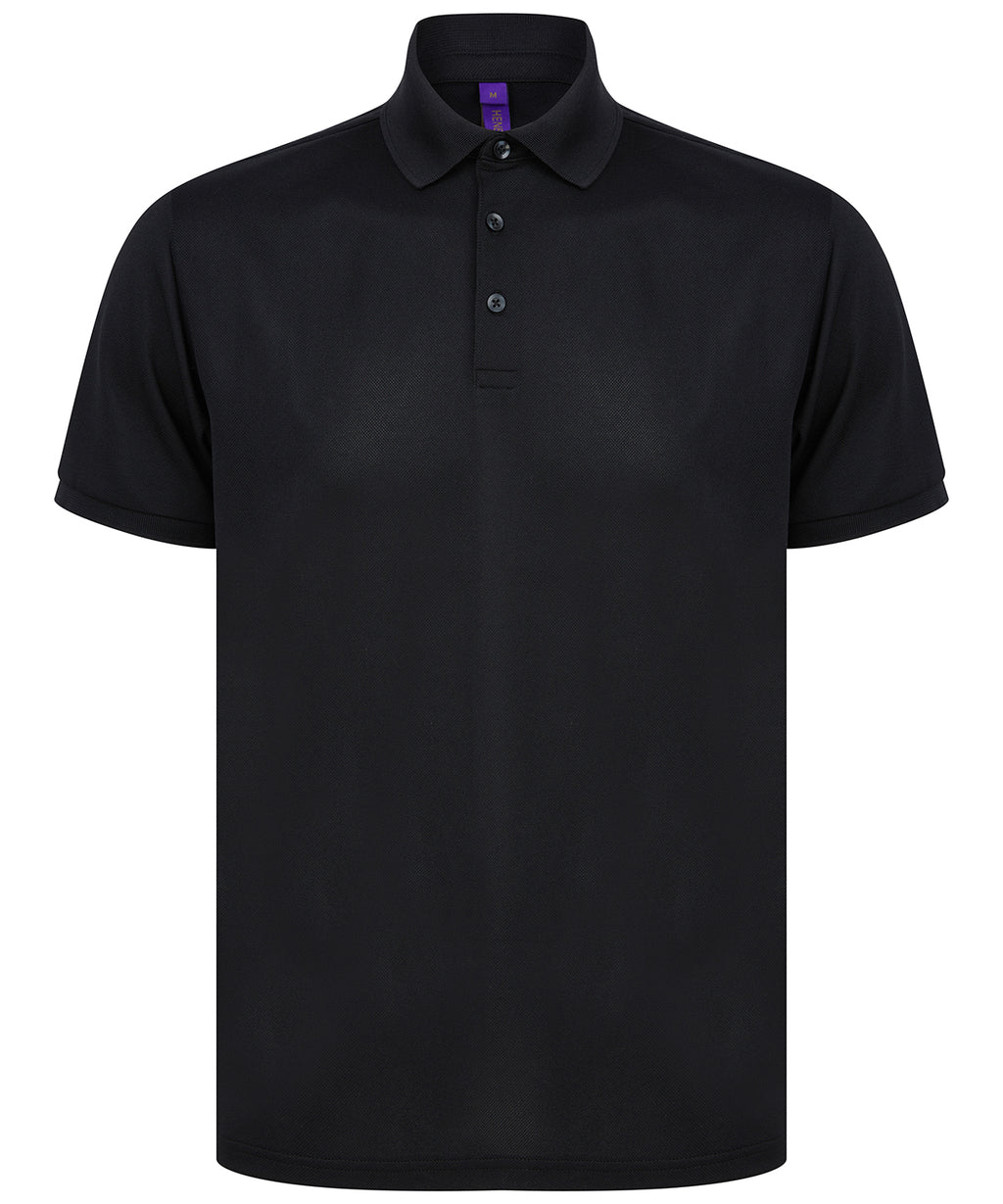 Recycled polyester polo shirt