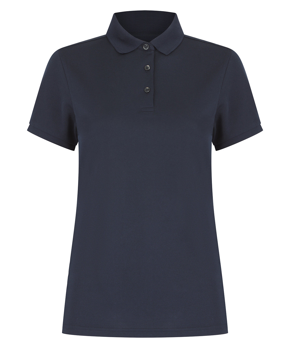 Women’s recycled polyester polo shirt - Navy