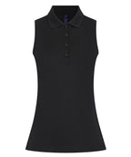 Women’s sleeveless Coolplus® polo shirt