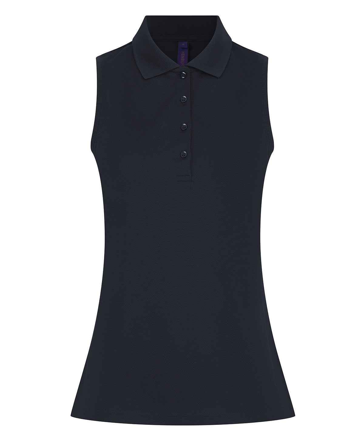 Women’s sleeveless Coolplus® polo shirt - Navy