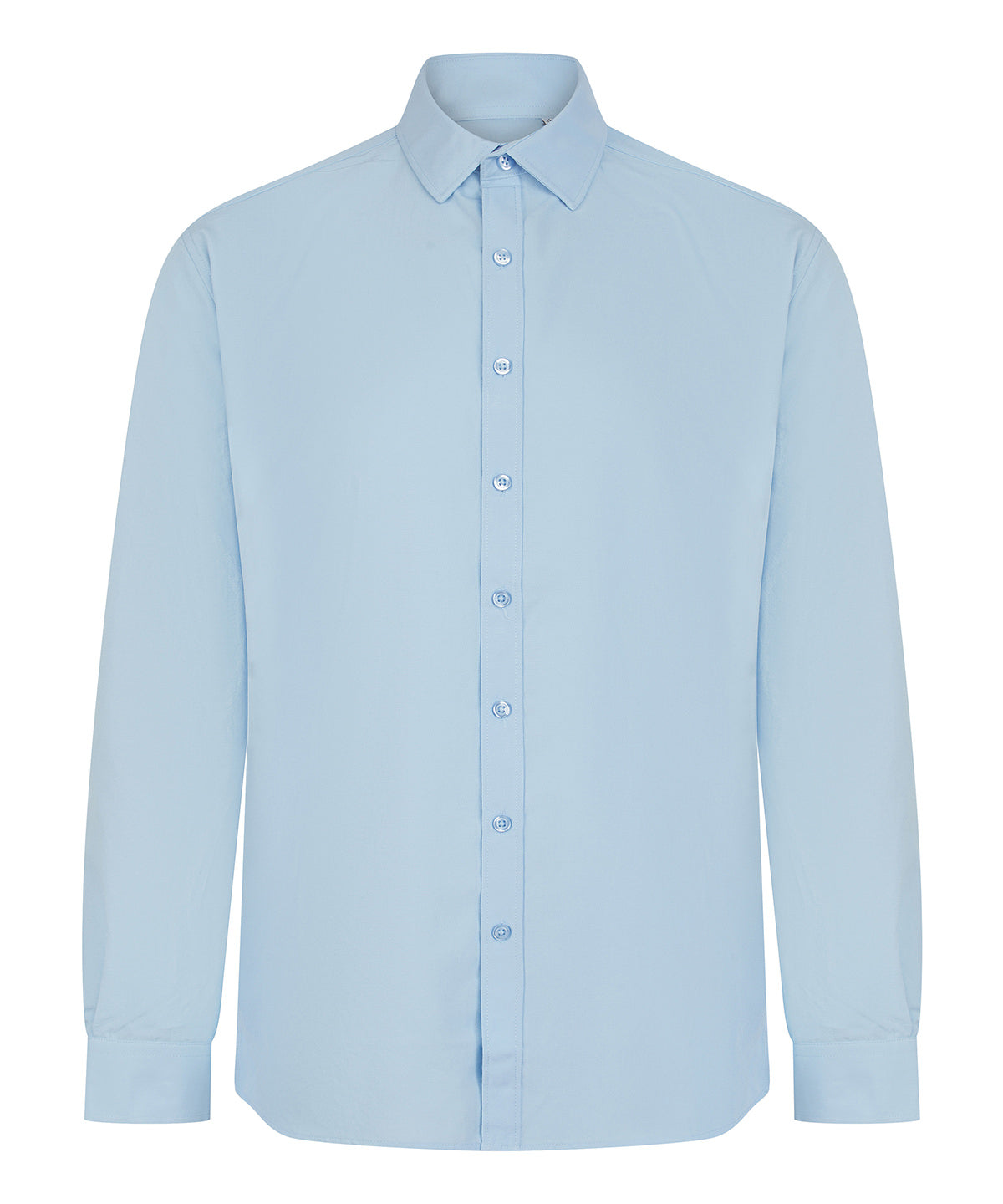 Long sleeve ‘cotton-feel’ Coolplus® shirt - Light Blue
