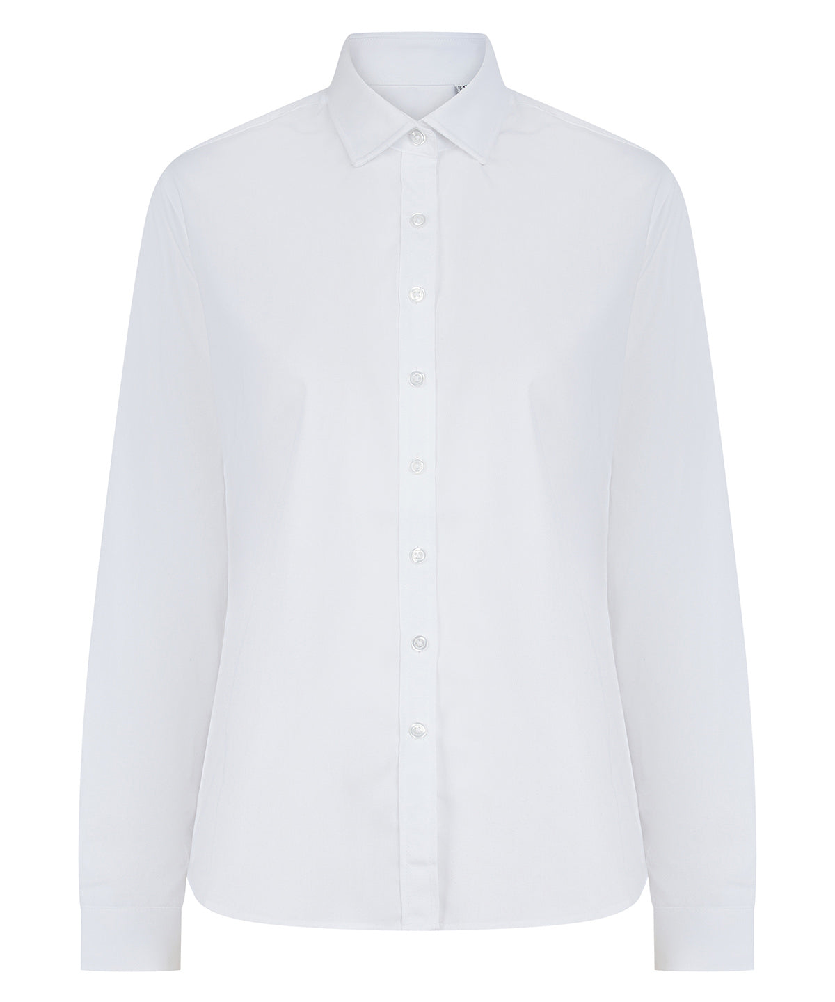 Women’s long sleeve ‘cotton-feel’ Coolplus® shirt - White