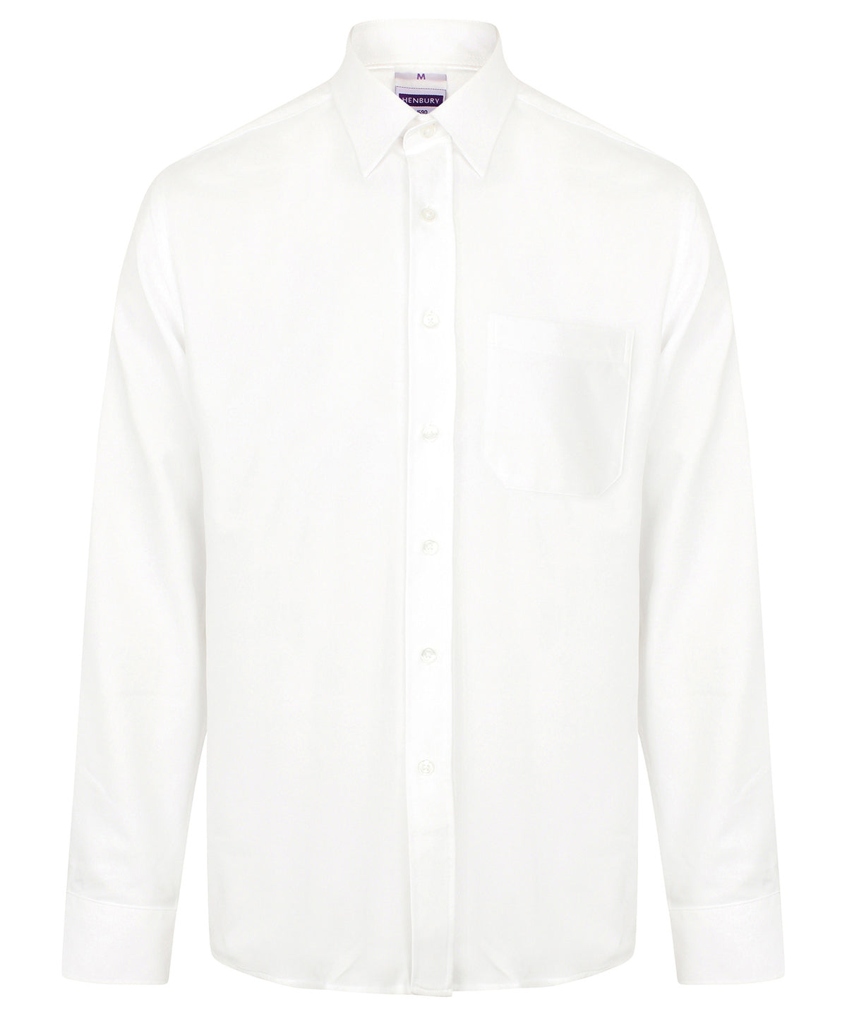 Wicking antibacterial long sleeve shirt - White